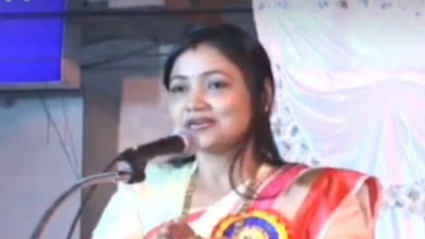 'ಜೈ ಮಹಾರಾಷ್ಟ್ರ' ಘೋಷಣೆ: ವಿವಾದ ಸೃಷ್ಟಿಸಿದ ಬಿಜೆಪಿ ಶಾಸಕನ ಪತ್ನಿ