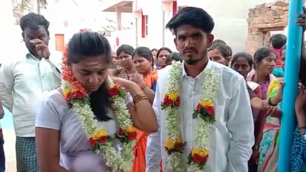 ಬಳ್ಳಾರಿಯ ಅಂತರ್ಜಾತಿ ಪ್ರೇಮಿಗಳಿಗೆ ವಿವಾಹ ಮಾಡಿಸಿದ ಚಳ್ಳಕೆರೆ ಗ್ರಾಮಸ್ಥರು
