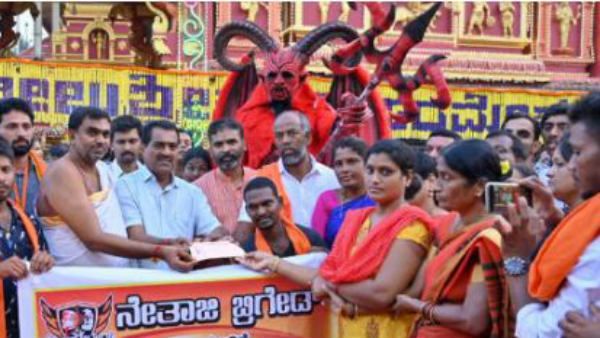 ಕಟೀಲಿನಲ್ಲಿ ವಿಚಿತ್ರ ವೇಷ ಧರಿಸಿ 3ರ ಬಾಲಕಿಗೆ ನೆರವಾದ ಯುವಕರು