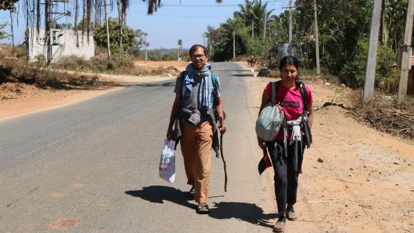 ಪಾಂಡಿಚೆರಿ ಟು ಮುಂಬೈ; ಸಂಸ್ಕೃತಿ ಅರಿಯಲು 70 ದಿನ, 1400 ಕಿ.ಮೀ ಕಾಲ್ನಡಿಗೆ!
