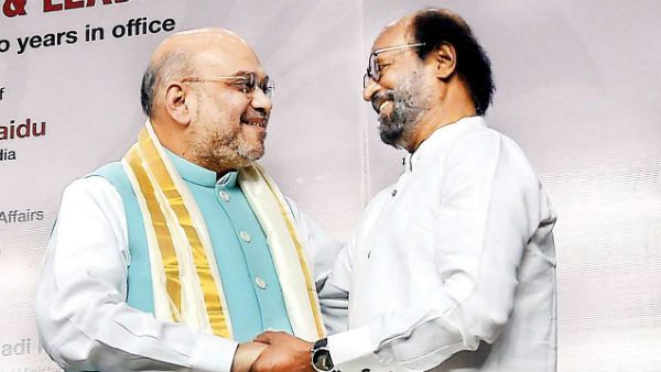 ಅಮಿತ್ ಶಾ ರಾಜೀನಾಮೆ ನೀಡಿ ಹೋಗಲಿ: ಕೇಂದ್ರವನ್ನು ಎಕ್ಕಿಳಿಸಿದ ರಜನೀಕಾಂತ್