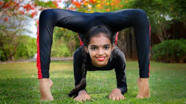 ಚಕ್ರಾಸನ ರೇಸ್ ನಲ್ಲಿ ವಿಶ್ವದಾಖಲೆ ಬರೆದ ಉಡುಪಿಯ ತನುಶ್ರೀ