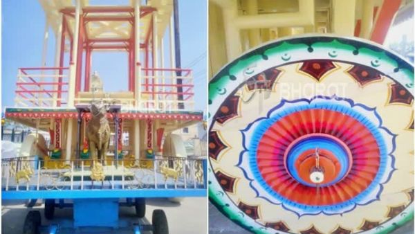 ಮಹಾಬಲೇಶ್ವರ ರಥಕ್ಕೆ ಆಕ್ಷೇಪಾರ್ಹ ಲಾಂಛನ: ಭಕ್ತರ ಆಕ್ರೋಶ