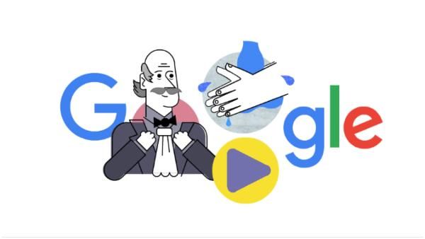 ಕೈ ತೊಳೆಯುವುದರ ಅನುಕೂಲ ಹೇಳಿದ ಮೊದಲ ಡಾಕ್ಟರ್‌ಗೆ ಗೂಗಲ್ ನಮನ