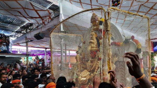 ಜಾತ್ರಾ ಗದ್ದುಗೆಯಲ್ಲಿ ವಿರಾಜಮಾನಳಾದ ಮಾರಿಕಾಂಬೆ; ನಾಳೆಯಿಂದ ದರ್ಶನ