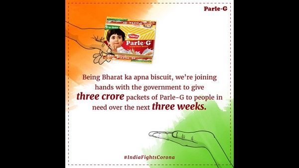 3 ಕೋಟಿ ಬಿಸ್ಕೆಟ್ ಪ್ಯಾಕ್ ಉಚಿತವಾಗಿ ನೀಡುವುದಾಗಿ ತಿಳಿಸಿದ ಪಾರ್ಲೆ-ಜಿ