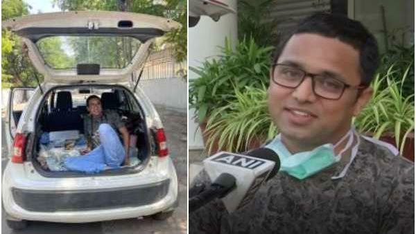 ಕುಟುಂಬಕ್ಕೆ ಕೊರೊನಾ ಹರಡಬಾರದೆಂದು ಕಾರ್‌ನಲ್ಲೇ ವಾಸ ಮಾಡ್ತಿದ್ದಾರೆ ಈ ಡಾಕ್ಟರ್