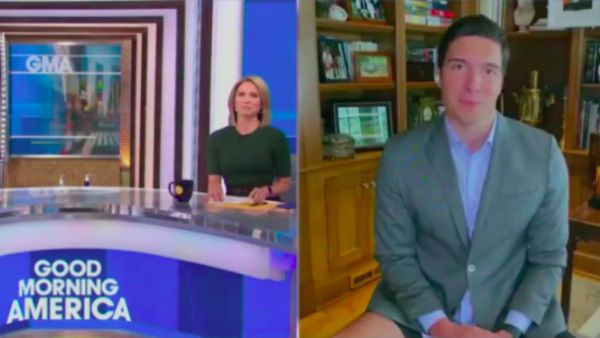 ಪ್ಯಾಂಟ್ ಹಾಕದೆ ಲೈವ್ ವರದಿ ನೀಡಿ ಟ್ರೋಲಾದ ಟಿವಿ ವರದಿಗಾರ