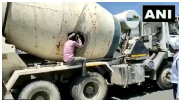 ಊರಿಗೆ ತೆರಳಲು ಪೊಲೀಸ್‌ಗೆ ಹೆದರಿ ಕಾರ್ಮಿಕರು ಮಾಡಿದ್ದೇನು ಗೊತ್ತಾ?