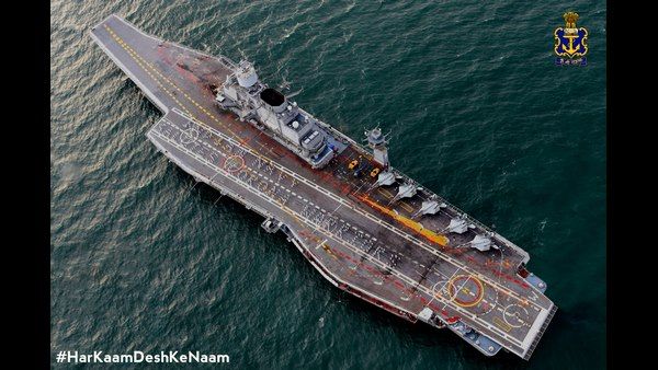 INS ವಿಕ್ರಮಾದಿತ್ಯದಿಂದ 