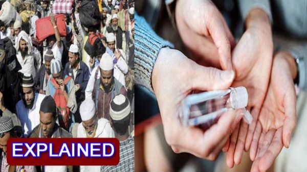 ಮಸೀದಿಗಳಲ್ಲಿ ಆಲ್ಕೋಹಾಲ್ ಆಧಾರಿತ ಸ್ಯಾನಿಟೈಸರ್ ಬಳಸಬಹುದೇ?