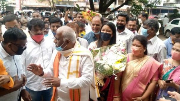 ರಾಜ್ಯಸಭಾ ಸದಸ್ಯರಾದ ಬಳಿಕ ಬೆಳಗಾವಿಗೆ ಆಗಮಿಸಿದ ಈರಣ್ಣ ಕಡಾಡಿ