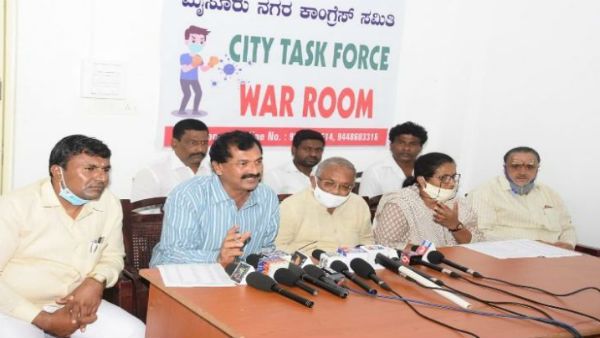 ಬಿಜೆಪಿ ಸರ್ಕಾರ ವರ್ಷ ತುಂಬಿಸಿದ್ದೇ ಒಂದು ಸಾಧನೆ: ಕಾಂಗ್ರೆಸ್ ವ್ಯಂಗ್ಯ