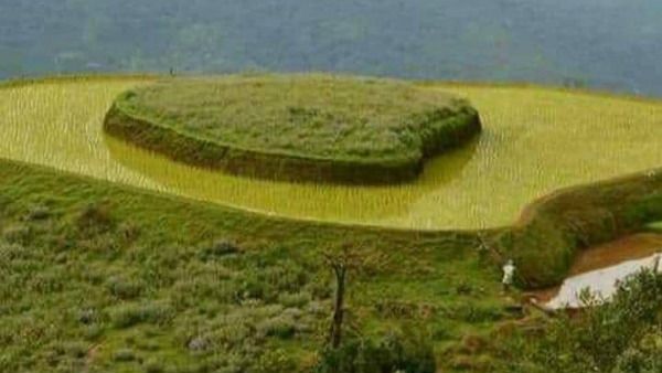 ಮಲೆನಾಡಿನ ಪ್ರಕೃತಿ ಸೌಂದರ್ಯಕ್ಕೆ ಮತ್ತೊಂದು ಸಾಕ್ಷಿ ಈ ಬೆಟ್ಟದ ಮೇಲಿನ ಕೆಸರು ಗದ್ದೆ