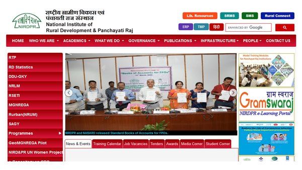 NIRDPR ನೇಮಕಾತಿ 510 ಹುದ್ದೆಗಳಿವೆ, ಅರ್ಜಿ ಹಾಕಿ 