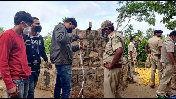 100 ಅಡಿ ಬಾವಿಯಲ್ಲಿ ಚಿರತೆ ಪತ್ತೆ: ಸೆರೆ ಹಿಡಿಯಲು ಅರಣ್ಯ ಇಲಾಖೆ ಹರಸಾಹಸ