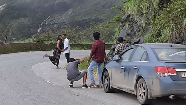 ನಿಷೇಧವಿದ್ದರೂ ಚಾರ್ಮಾಡಿ ಘಾಟ್ ನಲ್ಲಿ ಪ್ರಿ ವೆಡ್ಡಿಂಗ್ ಶೂಟ್, ಆಕ್ರೋಶ