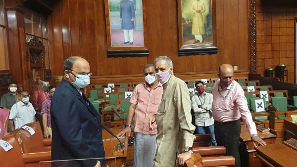 ವಿಧಾನಸೌಧದಲ್ಲಿಯೇ ಮಳೆಗಾಲದ ಅಧಿವೇಶನ: ಮಾಧುಸ್ವಾಮಿ