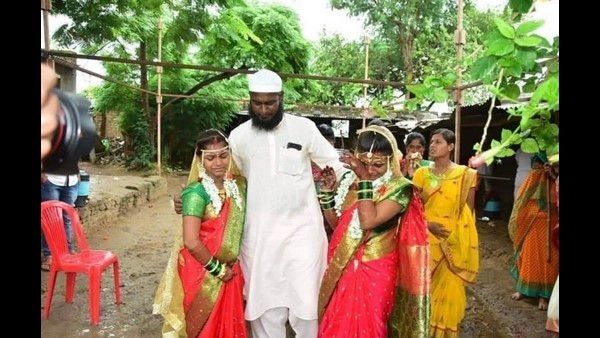 ಹಿಂದೂ ಸಹೋದರಿಯರಿಗೆ ಮದುವೆ ಮಾಡಿಸಿದ ಮುಸ್ಲಿಂ ವ್ಯಕ್ತಿ: ಮಾನವೀಯ ಕಥೆ