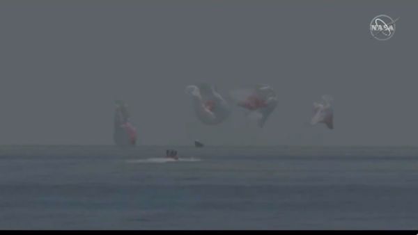 ಯಶಸ್ವಿಯಾಗಿ ಭೂಮಿಗೆ ತಲುಪಿದ ಸ್ಪೇಸ್‌ ಎಕ್ಸ್‌ ನೌಕೆ