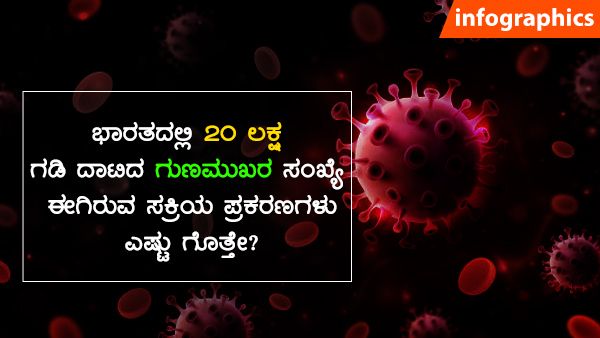 Infographics: ಭಾರತದಲ್ಲಿ ಗುಣಮುಖರಾದವರ ಸಂಖ್ಯೆ ಏರಿಕೆ 
