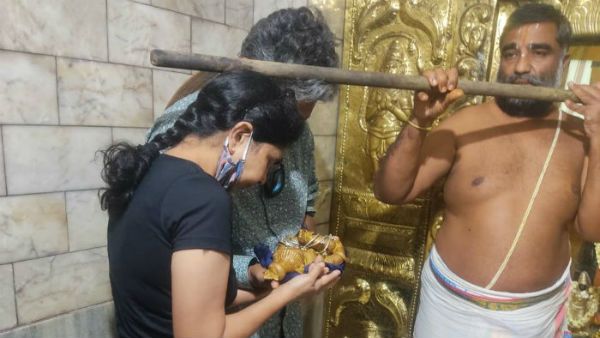 ಚಾಮರಾಜನಗರ: ಗೋಪಾಲಸ್ವಾಮಿ ಬೆಟ್ಟಕ್ಕೆ ಭೇಟಿ ನೀಡಿದ ನಿರ್ದೇಶಕ ಎಸ್.ಎಸ್ ರಾಜಮೌಳಿ