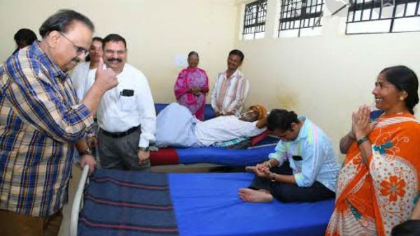 ದಾವಣಗೆರೆಯ ಹಿಮೊಫಿಲಿಯಾ ಸೊಸೈಟಿಗೆ ಸಹಕಾರ ನೀಡಿದ್ದ ಎಸ್ಪಿಬಿ