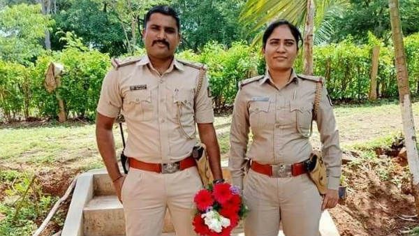ಚಿಕ್ಕಮಗಳೂರು: ಕಂಡ ಕನಸಿನಂತೆ ಪೊಲೀಸ್ ಇಲಾಖೆ ಸೇರಿದ ಹೆಮ್ಮೆಯ ಅಣ್ಣ-ತಂಗಿ