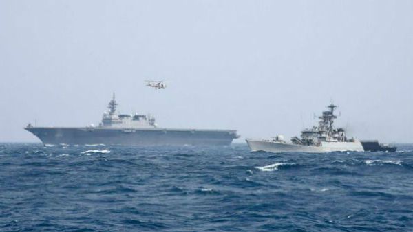 ಅರಬ್ಬಿ ಸಮುದ್ರದಲ್ಲಿ ಭಾರತ-ಜಪಾನ್ ಜಂಟಿ ಸಮರಾಭ್ಯಾಸ