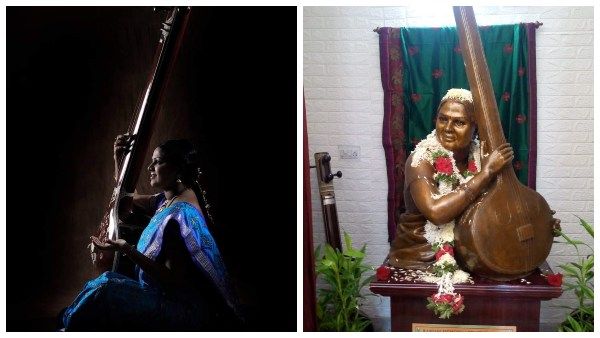 ಉಡುಪಿ: ಖ್ಯಾತ ಗಾಯಕಿ ದಿ.ರಂಜನಿ ಹೆಬ್ಬಾರ್ ಪ್ರತಿಮೆ ಅನಾವರಣ