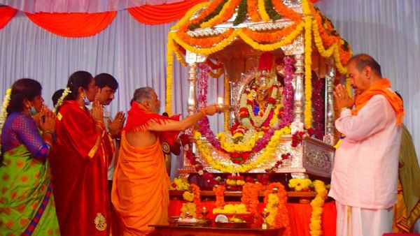 ಶಿವಮೊಗ್ಗದಲ್ಲಿ ಸರಳ ದಸರಾ ಉತ್ಸವಕ್ಕೆ ಚಾಲನೆ