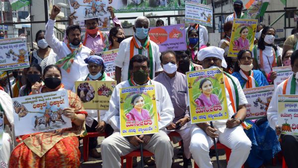 ಉತ್ತರಪ್ರದೇಶ ಅತ್ಯಾಚಾರಗಳ ರಾಜಧಾನಿಯಾಗಿದೆ: ಕೆಪಿಸಿಸಿ ಆಕ್ರೋಶ