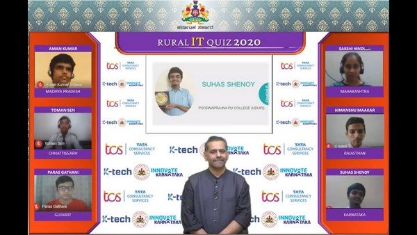 BTS2020: ಗ್ರಾಮೀಣ ಐಟಿ ರಾಷ್ಟ್ರೀಯ ರಸಪ್ರಶ್ನೆ ಸ್ಪರ್ಧೆ; ಫೈನಲ್‌ಗೆ ಕನ್ನಡಿಗ!