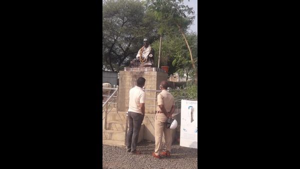 ಬೆಳಗಾವಿ: ಬಸವೇಶ್ವರ ಪುತ್ಥಳಿ ಭಗ್ನಗೊಳಿಸಿದ ದುಷ್ಕರ್ಮಿಗಳು