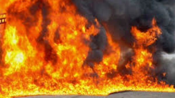 ರಾಸಾಯನಿಕಗಳಿದ್ದ ಗೋದಾಮಿನಲ್ಲಿ ಅಗ್ನಿ ಅವಘಡ: 9 ಮಂದಿ ದಹನ