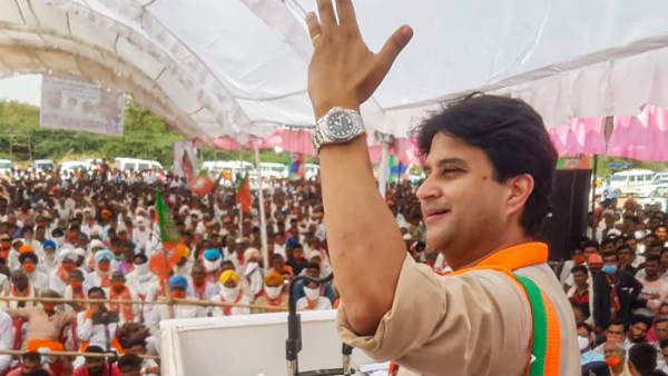 ಕಾಂಗ್ರೆಸ್ ಮತ ನೀಡಲು ಜ್ಯೋತಿರಾಧಿತ್ಯ ಸಿಂಧಿಯಾ ಕರೆ!