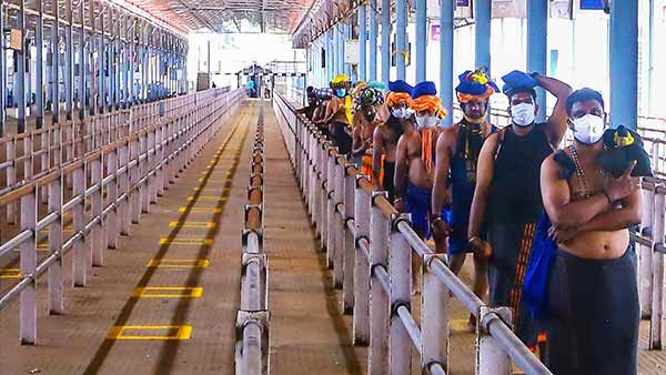 ಶಬರಿಮಲೆ: 3 ಲಕ್ಷದಿಂದ 9 ಸಾವಿರಕ್ಕೆ ಇಳಿದ ಭಕ್ತರ ಸಂಖ್ಯೆ