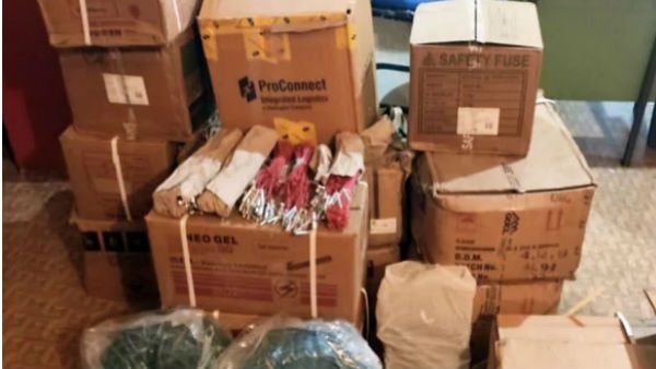 ಮೇಘಾಲಯ:1525 ಕೆಜಿ ಸ್ಫೋಟಕ, 6 ಸಾವಿರ ಡಿಟೋನೇಟರ್ಸ್ ಪತ್ತೆ, 6 ಮಂದಿ ಸೆರೆ