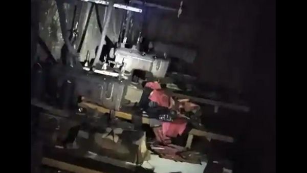 ದೆಹಲಿಯ ಮಾಸ್ಕ್ ತಯಾರಿಕಾ ಘಟಕದಲ್ಲಿ ಅಗ್ನಿ ಅನಾಹುತ