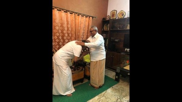 ಸೂಪರ್‌ಸ್ಟಾರ್ ರಜನಿಕಾಂತ್ ಬೆಂಗಳೂರಿಗೆ ಆಗಮನ: ಸಹೋದರನ ಭೇಟಿ