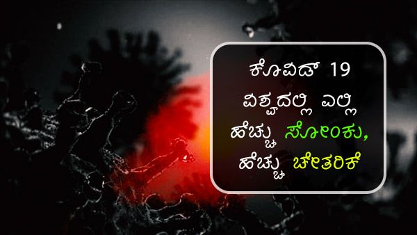 ಕೊವಿಡ್ 19: ಯಾವ ದೇಶದಲ್ಲಿ ಎಷ್ಟು ಸೋಂಕು, ಎಷ್ಟು ಗುಣಮುಖ