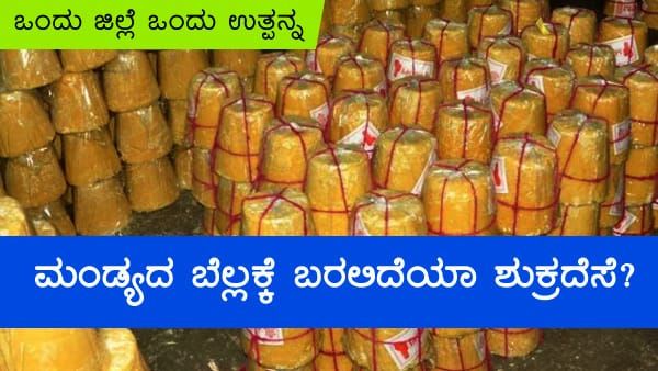 ಒಂದು ಜಿಲ್ಲೆ ಒಂದು ಉತ್ಪನ್ನ: ಮಂಡ್ಯದ ಬೆಲ್ಲಕ್ಕೆ ಬರಲಿದೆಯಾ ಶುಕ್ರದೆಸೆ?