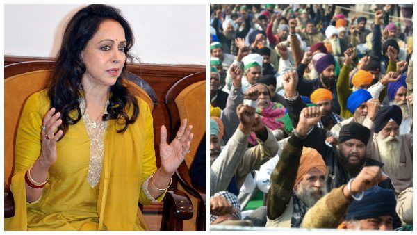 ರೈತರಿಗೆ ಒಂದು ಅಜೆಂಡಾ ಎಂಬುದೇ ಇಲ್ಲ; ಹೇಮಾ ಮಾಲಿನಿ