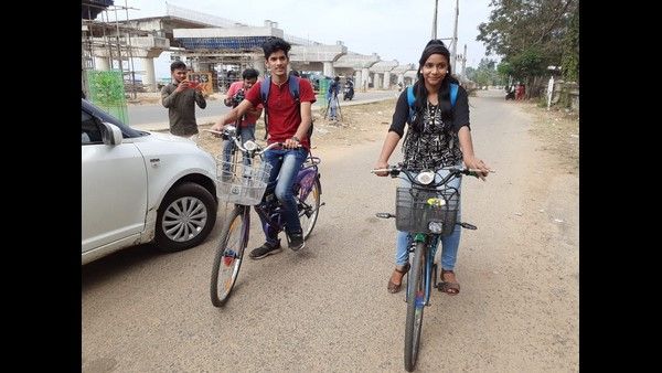 ವಿದ್ಯಾರ್ಥಿಗಳಿಬ್ಬರಿಂದ ತಯಾರಾದ ಮೋಟರೀಕೃತ ಇಕೋ‌ ಫ್ರೆಂಡ್ಲಿ ಸೈಕಲ್!