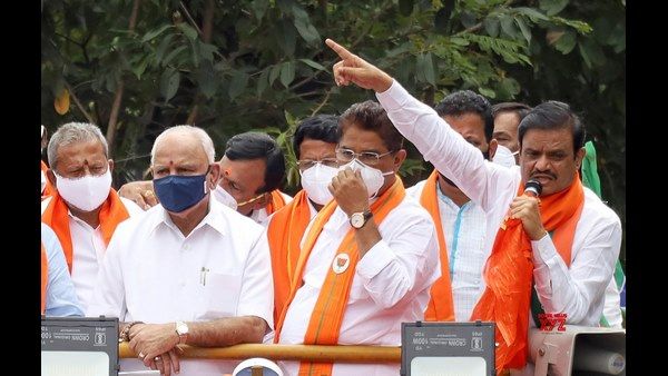 RR ನಗರ ಚುನಾವಣಾ ಪ್ರಚಾರದಲ್ಲಿ ಸಿಎಂ ಬಿಎಸ್ವೈ ಹೇಳಿದ್ದೇನು, ಈಗ ಮಾಡುತ್ತಿರುವುದೇನು?