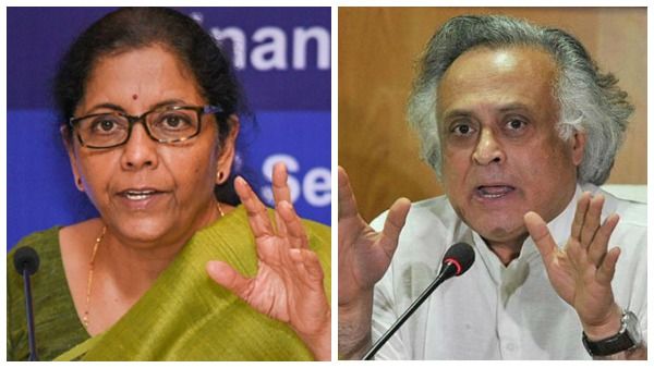 ಜೈರಾಮ್ ರಮೇಶ್, ನಿರ್ಮಲಾ ಸೀತಾರಾಮನ್ 