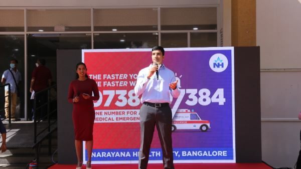 ನಾರಾಯಣ ಹೆಲ್ತ್ ಸಿಟಿಯಿಂದ ತುರ್ತು ಸ್ಪಂದನೆ ಸಂಖ್ಯೆಗೆ ಚಾಲನೆ