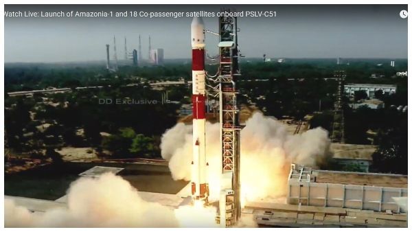 ಅಮೆಜೊನಿಯಾ -1 ಹಾಗೂ 18 ಉಪಗ್ರಹಗಳು ಯಶಸ್ವಿ ಉಡಾವಣೆ