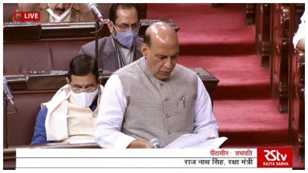 ರಾಜ್ಯಸಭೆ ಸುದ್ದಿ: ಲಡಾಖ್ ಗಡಿ ಸ್ಥಿತಿ ಬಗ್ಗೆ ರಾಜನಾಥ್ ಸಿಂಗ್ ಸಂದೇಶ