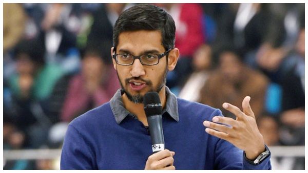 ಗೂಗಲ್ ಸಂಸ್ಥೆ ಸಿಇಒ ಸುಂದರ್ ಪಿಚ್ಚೈ ವಿರುದ್ಧ ಎಫ್‌ಐಆರ್ ದಾಖಲಿಸಿ ಬಳಿಕ ಕೈಬಿಟ್ಟ ವಾರಾಣಸಿ ಪೊಲೀಸರು